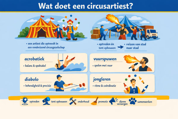 Wat doet een circusartiest